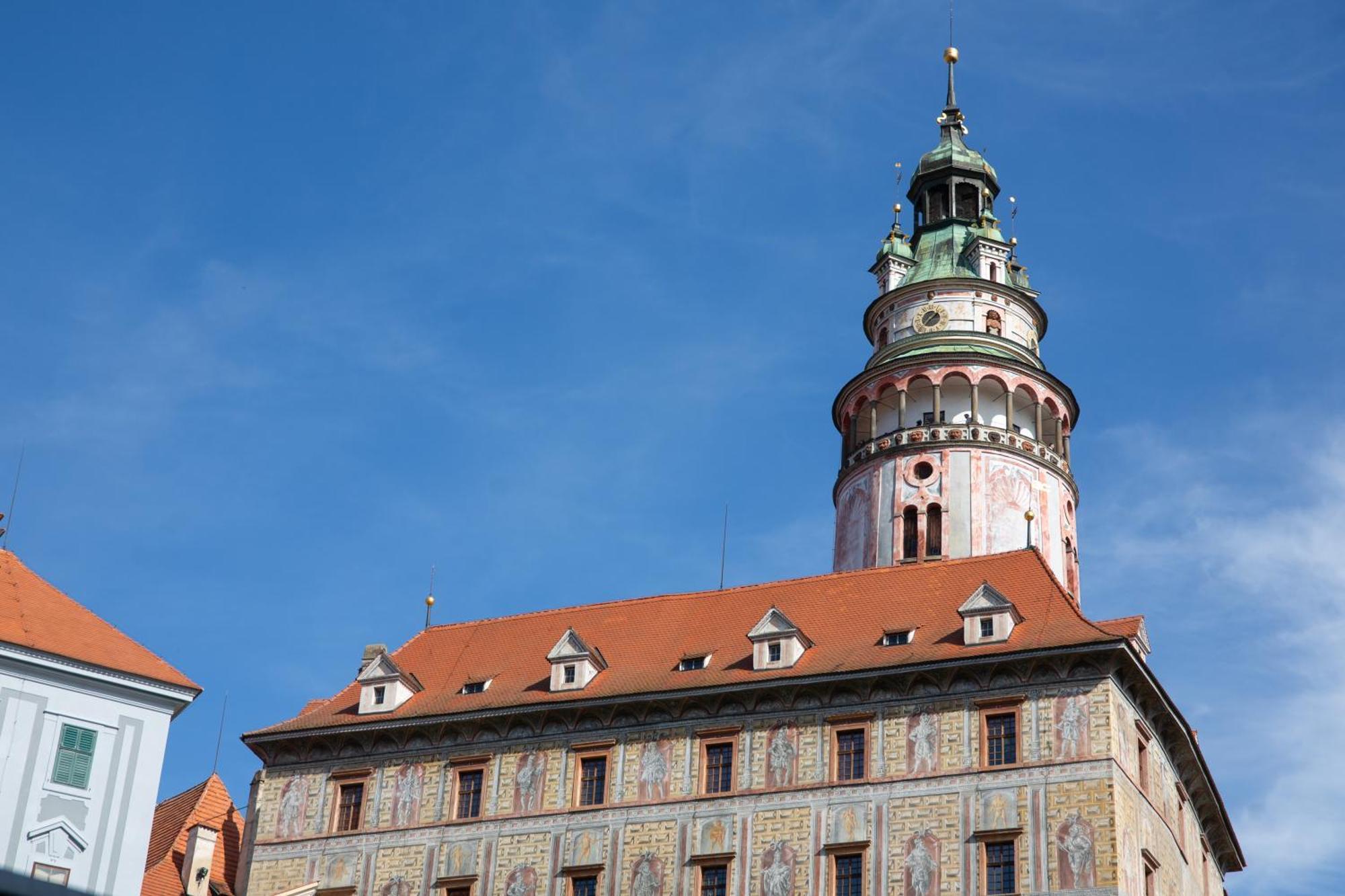 Rezidence Plesivec - Rodinny Apartman S 3 Loznicemi Český Krumlov Exteriör bild