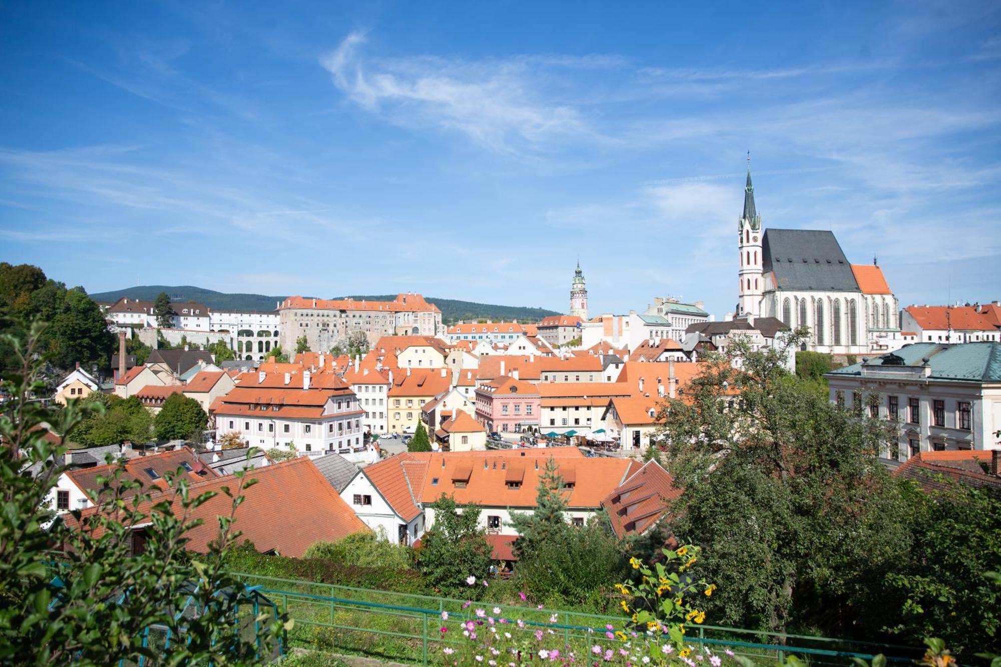 Rezidence Plesivec - Rodinny Apartman S 3 Loznicemi Český Krumlov Exteriör bild