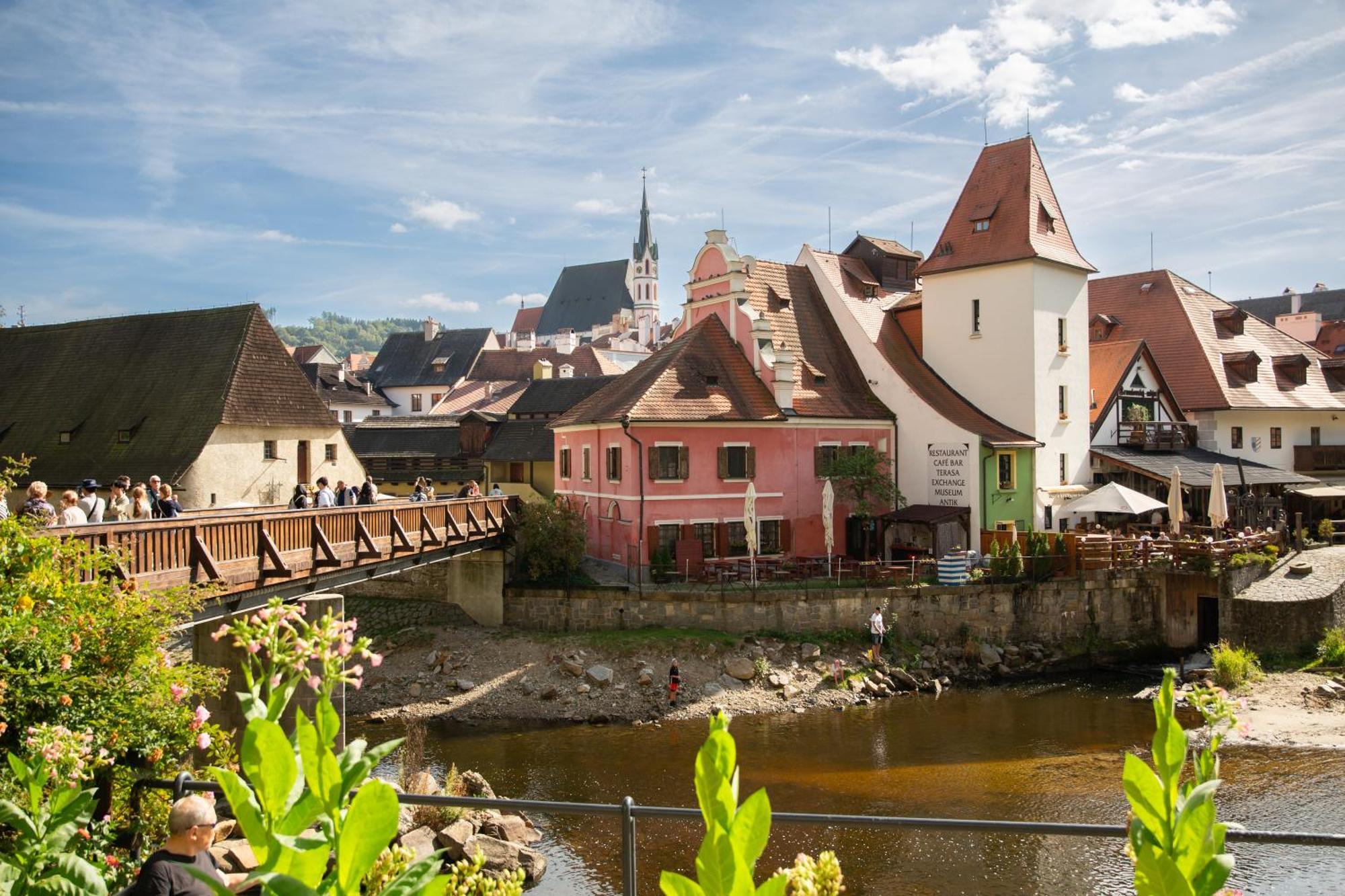 Rezidence Plesivec - Rodinny Apartman S 3 Loznicemi Český Krumlov Exteriör bild